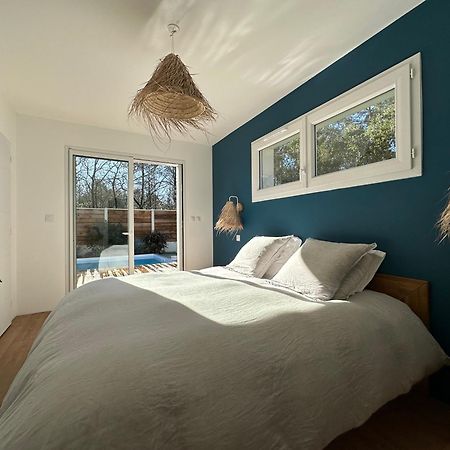 Bed and Breakfast Chez Karine & Eric Le Teich Exterior foto